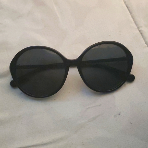 Coach Black Round Frame Sunglasses main image 7